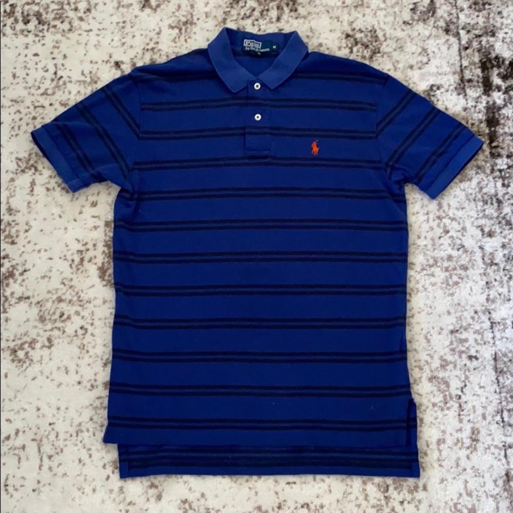 Ralph Lauren Polo Black & Blue Striped